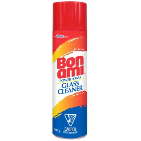 Bon Ami Power Foam Glass and Window Cleaner Spray, 560-g