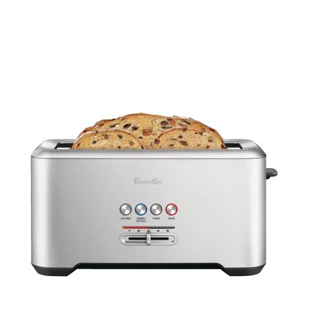 Breville ‘A Bit More’® 4-Slice Toaster, Brushed Stainless Steel