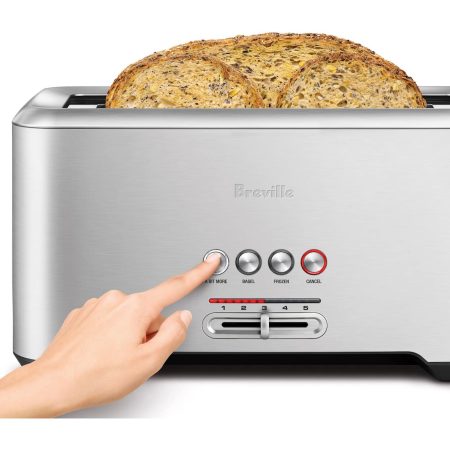 Breville ‘A Bit More’® 4-Slice Toaster, Brushed Stainless Steel