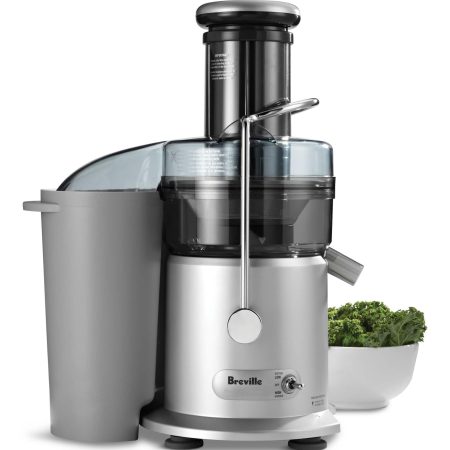 Breville Juice Fountain™ Plus Centrifugal Juicer, Silver