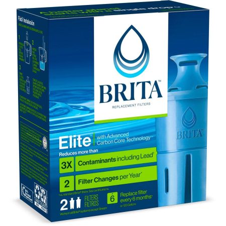 Brita® Longlast Water Pitcher Replacement Filter, BPA Free, 2-pk