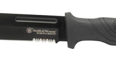 Smith & Wesson BTI S&W Search & Rescue Fixed Blade Hunting Knife w/ Sheath