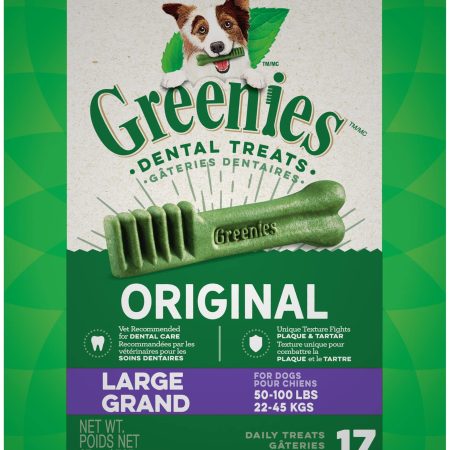 Greenies Original Large Oral Care Dental Dog Treats, 765-g