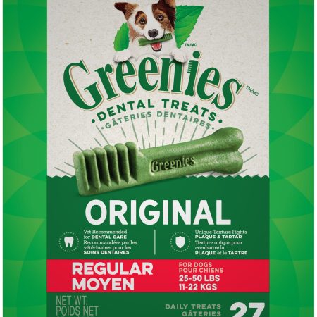 Greenies Original Regular Oral Care Dental Dog Treats, 765-g