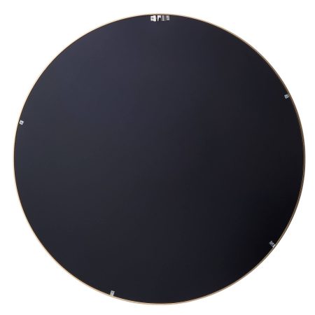 CANVAS Devon Round Wall Mirror, Gold, 30-in