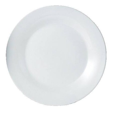 CANVAS Lauren 34pc Porcelain Dinnerware Set, Serves 8, White