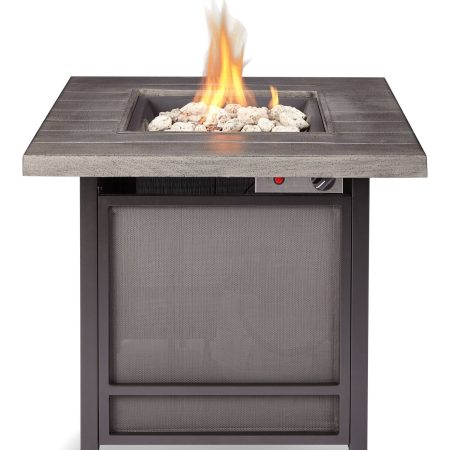 Canvas Breton Outdoor Fire Pit Table 40,000 BTU