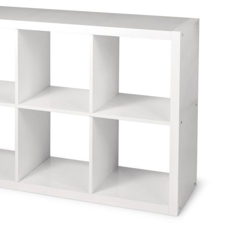 CANVAS Invermere 6-Cube Storage Organizer, Bookcase/Bookshelf, White