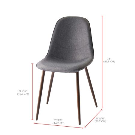 CANVAS Jordan Dining Chair, Grey