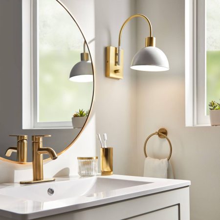 Danze Crete Bathroom Hardware Accessories Kit, Gold, 3-pc