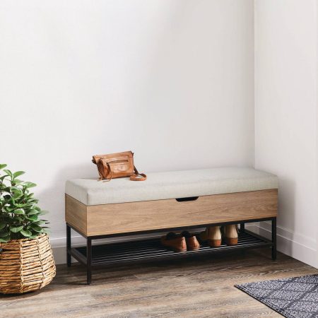 CANVAS Leaside Upholstered Storage Bench