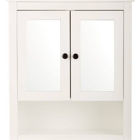 CANVAS Luxton Wall-Mount Bathroom Cabinet, White