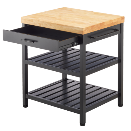 CANVAS Vernon Kitchen Island With Butcher Block Top