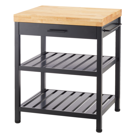 CANVAS Vernon Kitchen Island With Butcher Block Top