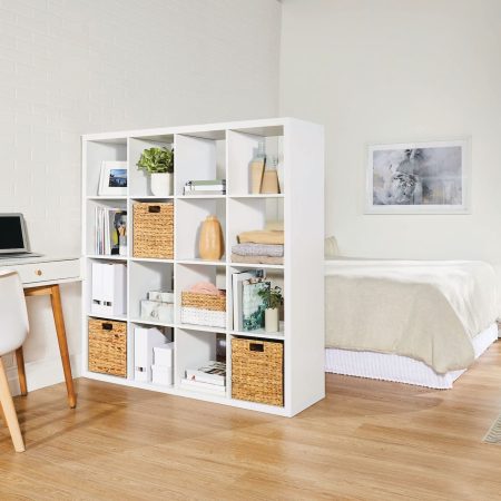 CANVAS Wilmer 16-Cube Organizer, White