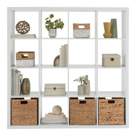 CANVAS Wilmer 16-Cube Organizer, White