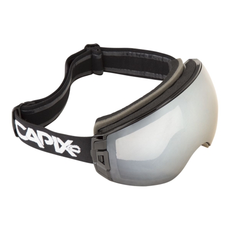 Capix One Ski & Snowboard Goggle 2017/18 - Black with Extra Lens