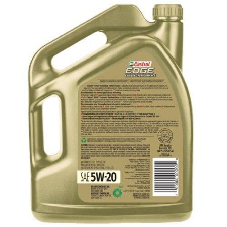 Castrol EDGE Extended Performance 5W20 Synthetic Engine/Motor Oil, 5-L