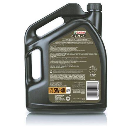 Castrol EDGE 5W40 Synthetic Engine/Motor Oil, 5-L