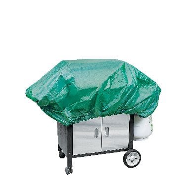 Certified Green Tarp with Drawstring, Waterproof, 6-ft x 6-ft