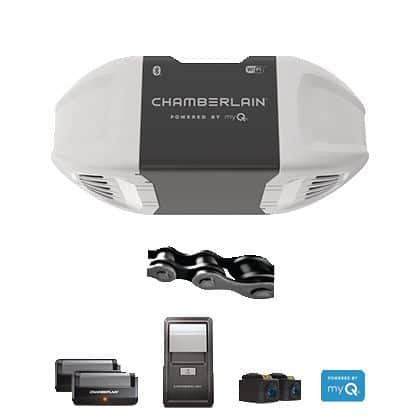 Chamberlain® C2405C 1/2-HP Chain Drive Garage Door Opener with Wi-Fi