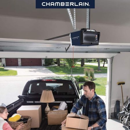 Chamberlain® C2202C 1/2-HP Chain Drive Garage Door Opener withWi-Fi