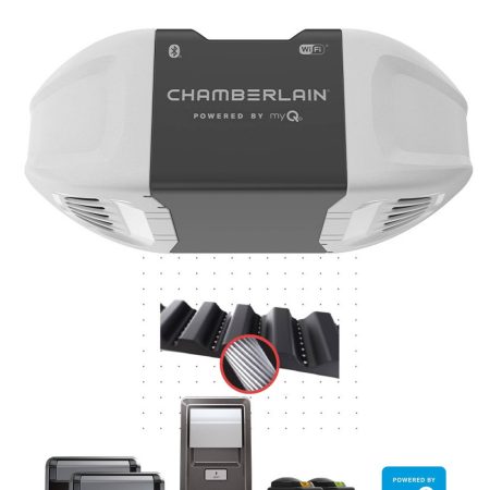 Chamberlain® B2405C 1/2-HP Ultra Quiet Belt Drive Garage Door Opener with Wi-Fi