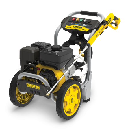 Champion 3200 PSI 2.5 GPM 224cc Engine Cold Water Wheeled Gas Pressure Washer