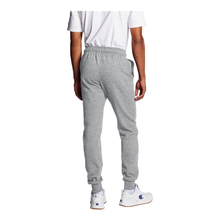 Champion Men's Graphic Powerblend Sweatpants, Fleece, Cuffed, Joggers