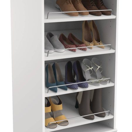 ClosetMaid Modular Stackable Shoe Rack, White