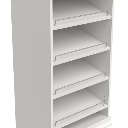 ClosetMaid Modular Stackable Shoe Rack, White