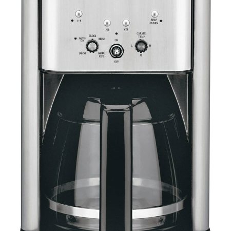 Cuisinart® Brew Central Programmable Coffee Maker w/ Glass Carafe, Stainless Steel, 12 Cups