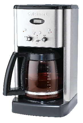 Cuisinart® Brew Central Programmable Coffee Maker w/ Glass Carafe, Stainless Steel, 12 Cups