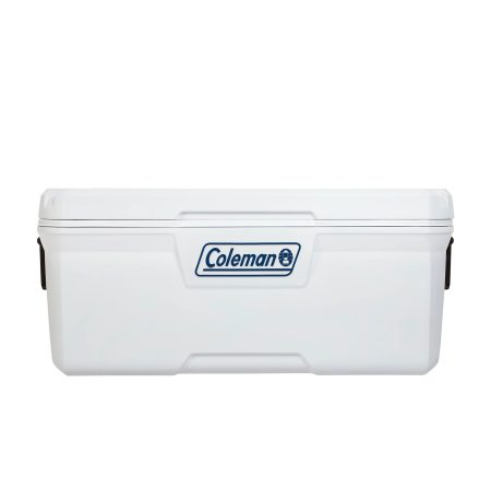 Coleman 316 Series 120-Quart Marine Cooler, White, 113.5-L