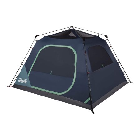 Coleman Skylodge 6-Person Instant Camping Tent w/ Rain Fly & Carry Bag, Blue Nights