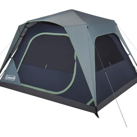 Coleman Skylodge 6-Person Instant Camping Tent w/ Rain Fly & Carry Bag, Blue Nights