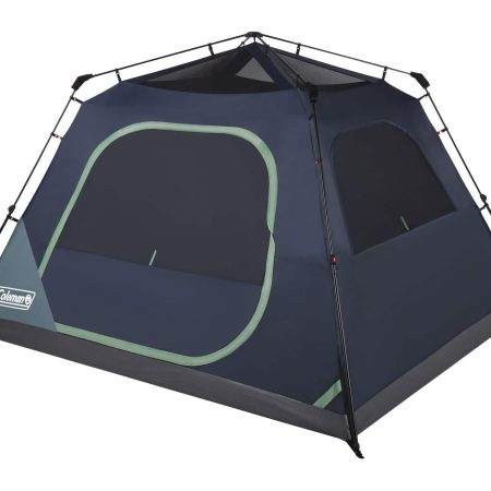 Coleman Skylodge 6-Person Instant Camping Tent w/ Rain Fly & Carry Bag, Blue Nights