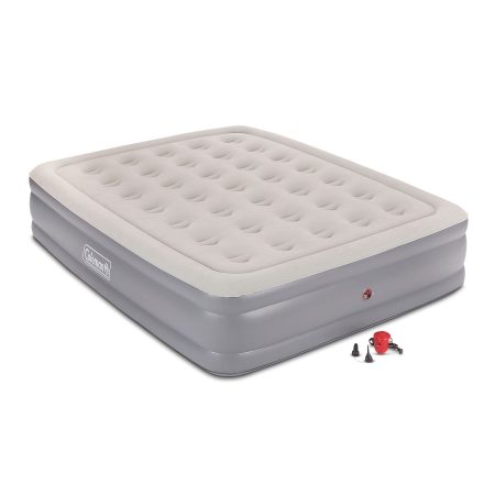 Coleman All-Terrain Double High Airbed with 120V Pump, Queen