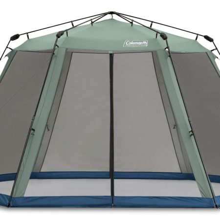 Coleman Instant 2-Door Screen House/Canopy Tent/Gazebo Camping Shelter, 15-ft x 13-ft