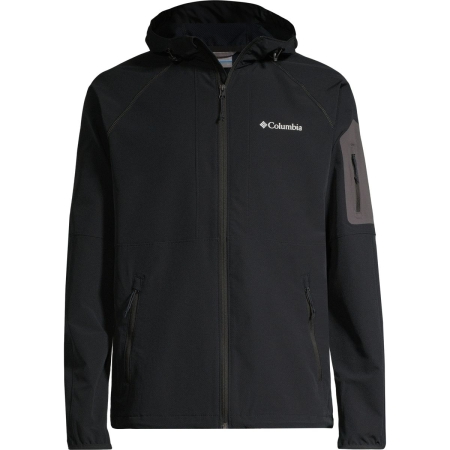 Columbia Men's Tall Heights™️ Hooded Softshell Adjustable Water-Resistant Jacket