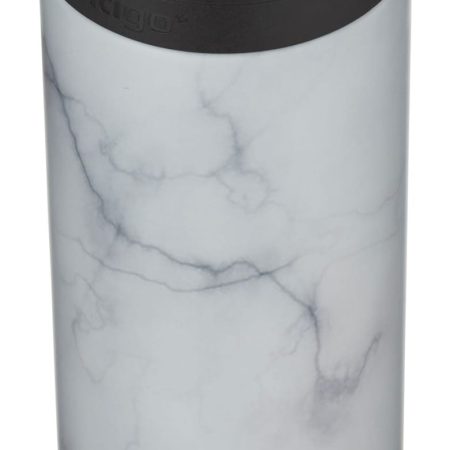 Contigo Huron Couture Insulated Stainless Steel Travel Mug, Leak-proof Lid, White Couture, 20-oz