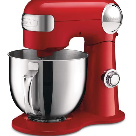 Cuisinart® Precision Master™ Tilt-Head Stand Mixer w/ 12 Speeds, Red, 5.5qt