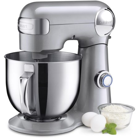 Cuisinart® Precision Master™ Tilt-Head Stand Mixer w/ 12 Speeds, Silver, 5.5qt