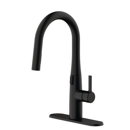 Danze Smartsense 1-Handle Kitchen Pull-Down Faucet, Matte Black