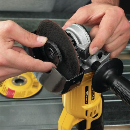 DEWALT DCG412B 20V MAX Lithium Ion Cordless Angle Grinder, Tool Only, 4-1/2-in & 5-in