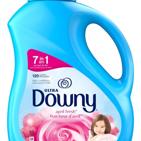 Downy Ultra Liquid Fabric Conditioner, April Fresh, 120 Loads 2.63 L