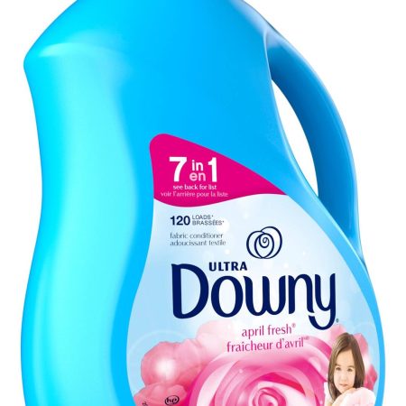 Downy Ultra Liquid Fabric Conditioner, April Fresh, 120 Loads 2.63 L