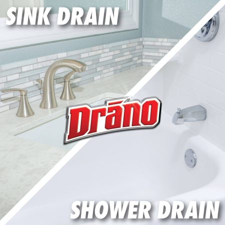 Drano Max Gel Pro Strength Drain Cleaner & Clog Remover, 900-ml