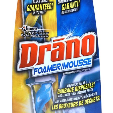 Drano Foamer Clog Remover, 500-mL