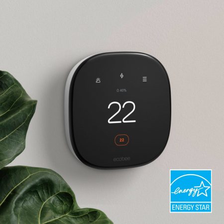 Ecobee Smart Thermostat Enhanced, Black